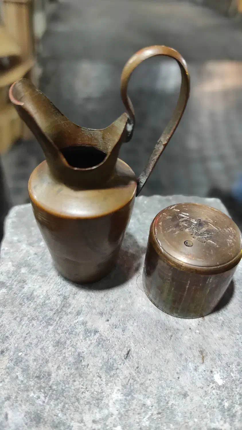 دکور و انتیک اندازه 10سانت مسی|کلکسیون اشیاء عتیقه|رشت, خواهر امام|دیوار