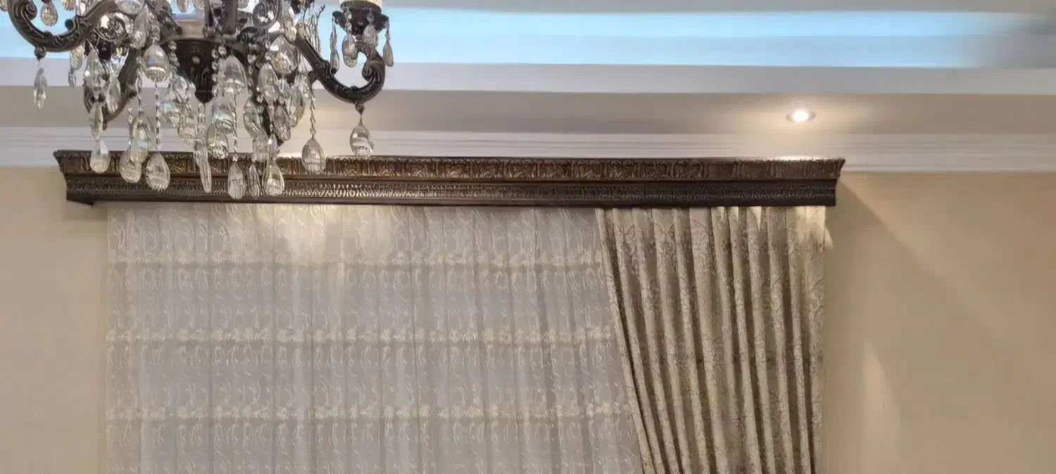 دو عدد کتیبه چوبی زیر قیمت ست هم|پرده، رانر، رومیزی|رشت, حسین آباد|دیوار