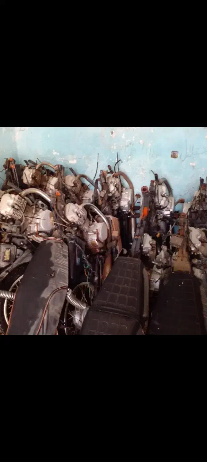 انجین موتور سیکلت تمیز پارکینگی بابرگ هفتکل|قطعات یدکی و لوازم جانبی|رامهرمز, |دیوار