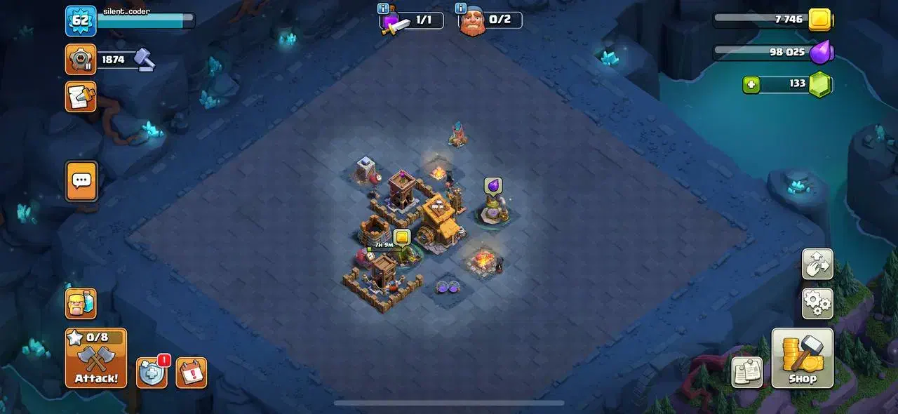 اکانت کلش تاول ۱۳ و ۱۰|کنسول، بازی ویدئویی و آنلاین|میاندوآب, |دیوار