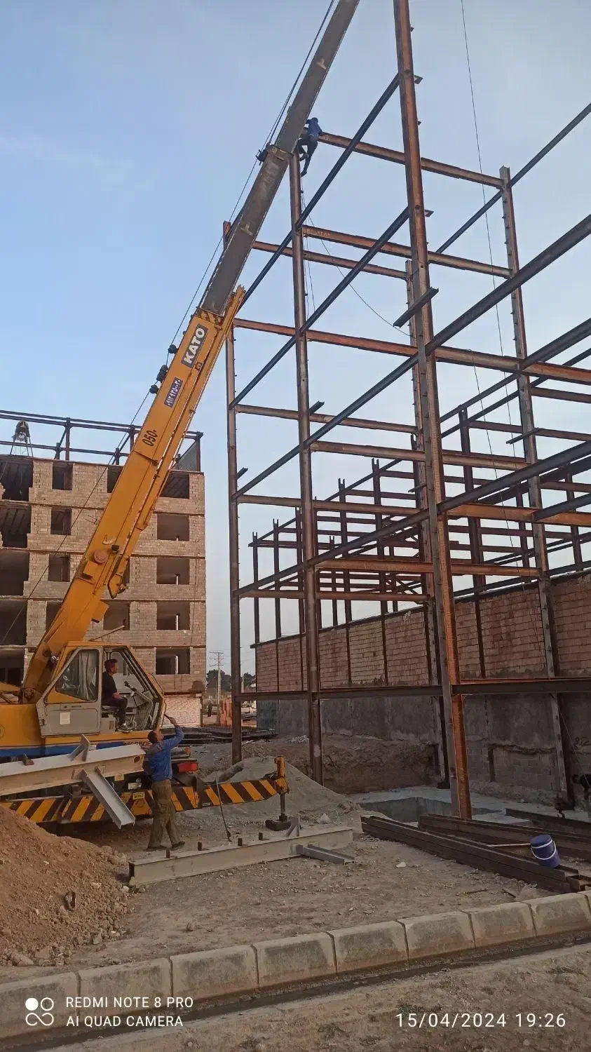 جرثقیل اسلامشهر گلستان دکل بلند ۲۵ تنی هفت تنی|خدمات حمل و نقل|اسلامشهر, شهرک واوان|دیوار