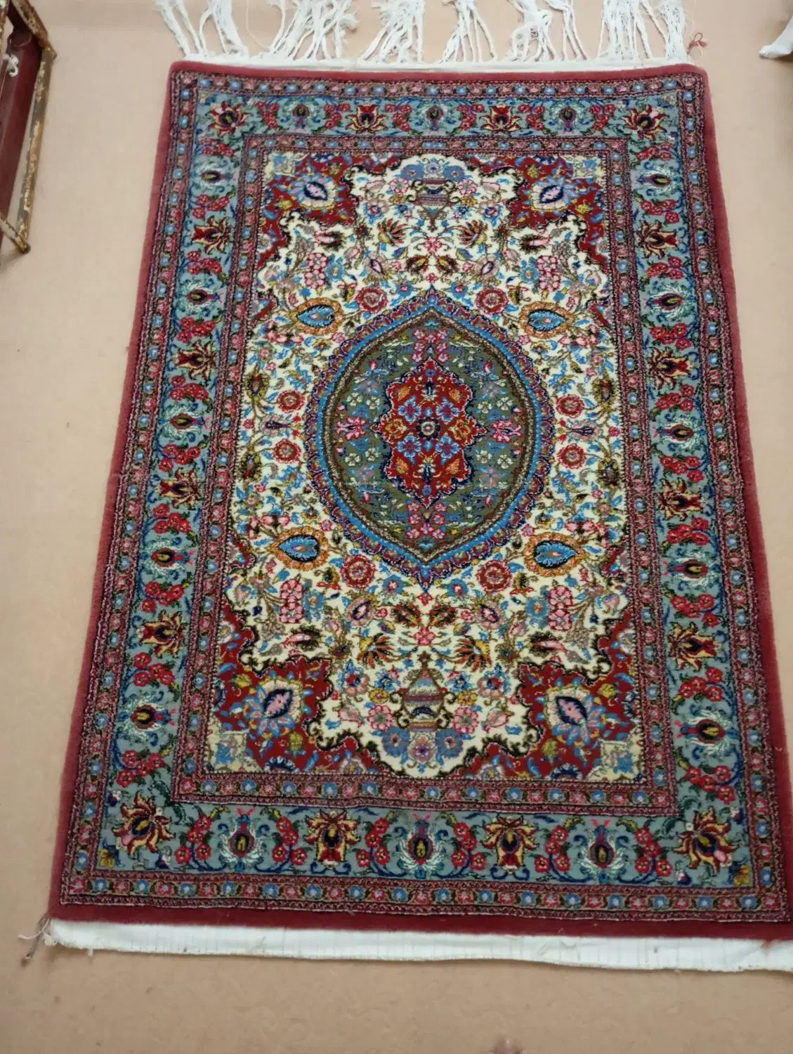 فرش دستباف زرع ونیم کرک|فرش|قم, شاه سید علی|دیوار