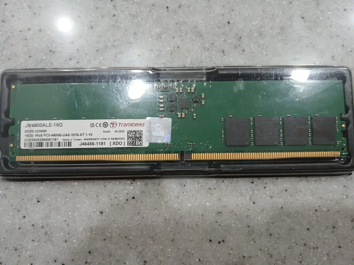 رم کامپیوتر ram transcend ddr5 16GB 4800MHZ|قطعات و لوازم جانبی رایانه|تهران, حشمتیه|دیوار