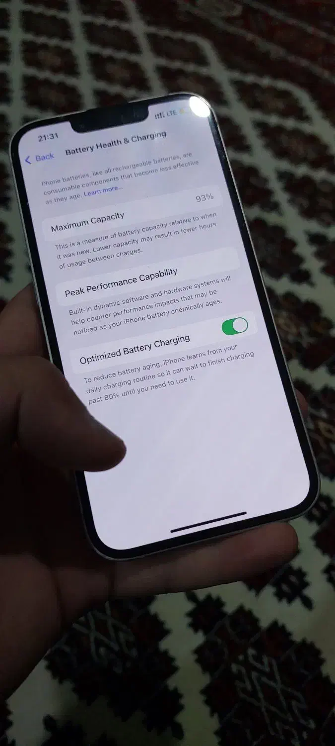 آیفون 13 باتری 93|موبایل|گنبد کاووس, |دیوار