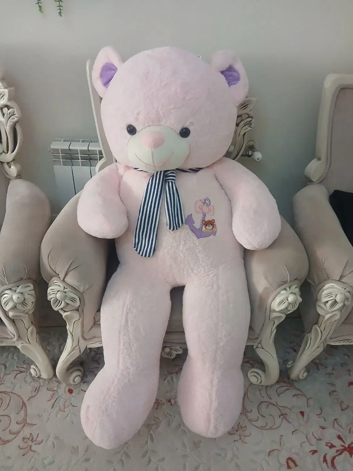 خرس بزرگ صورتی|اسباب‌بازی بچه|شهریار, شهریار|دیوار