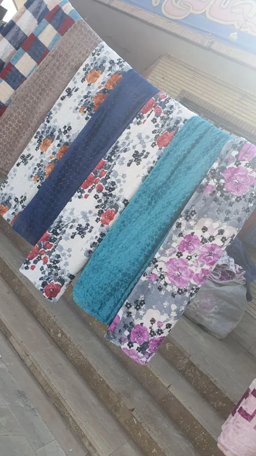 پتو های پاییزه دونفره و یکنفره|رختخواب، بالش، پتو|یزد, |دیوار