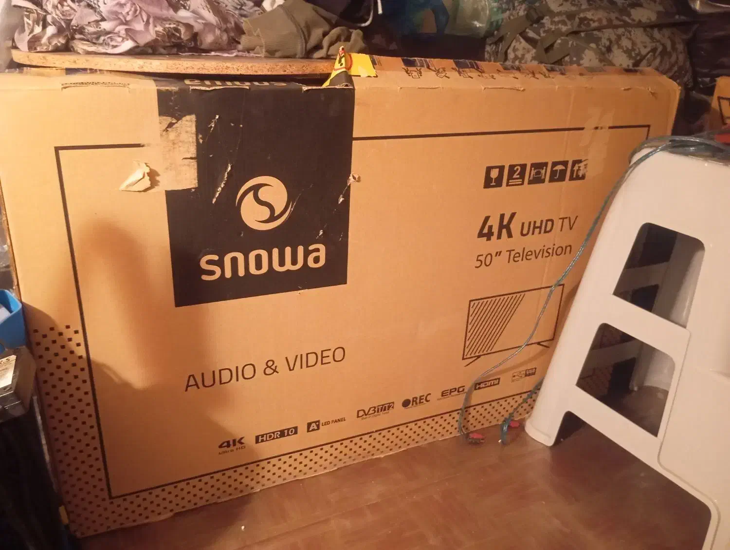 تلویزیون اکبند اسنوا ۵۰ اینچ ۴k|تلویزیون و پروژکتور|آزادشهر, |دیوار