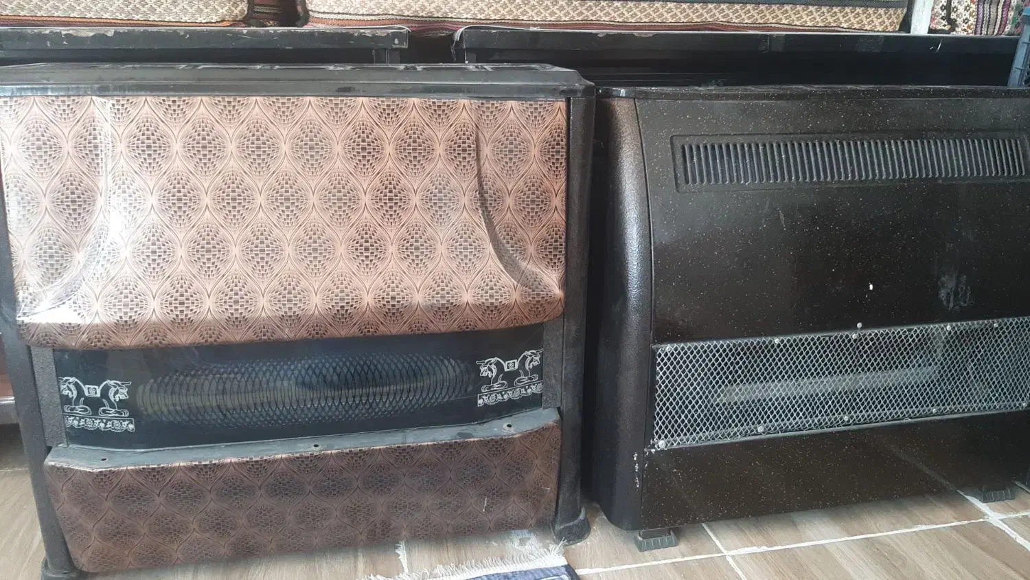 بخاری بزرگ و سالم|بخاری، هیتر، شومینه|فیروزآباد (فارس), |دیوار