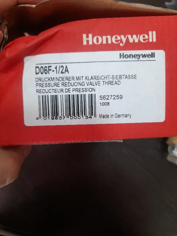 شیر فشار شکن D06F 1/2A ترموستات هانیول T675|آبگرمکن، پکیج، شوفاژ|تهران, یوسفآباد|دیوار