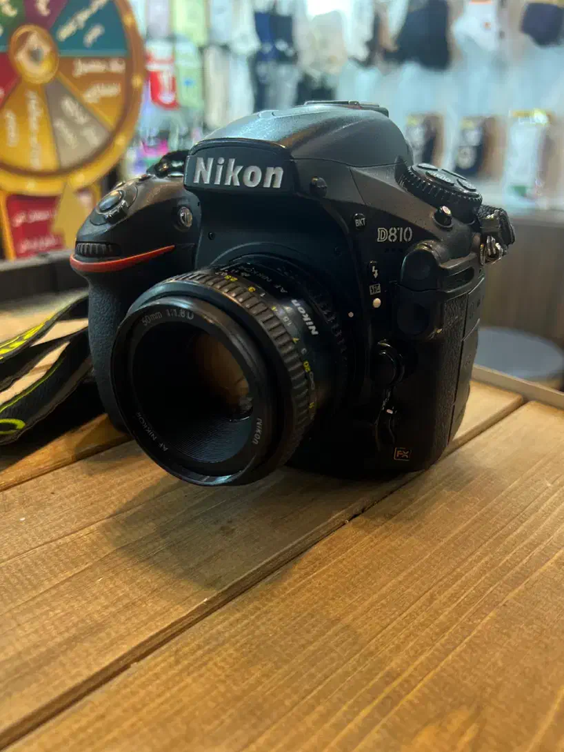 دوربین نیکون D810 با لنز 50 ۱.۸|دوربین عکاسی و فیلم‌برداری|تبریز, |دیوار