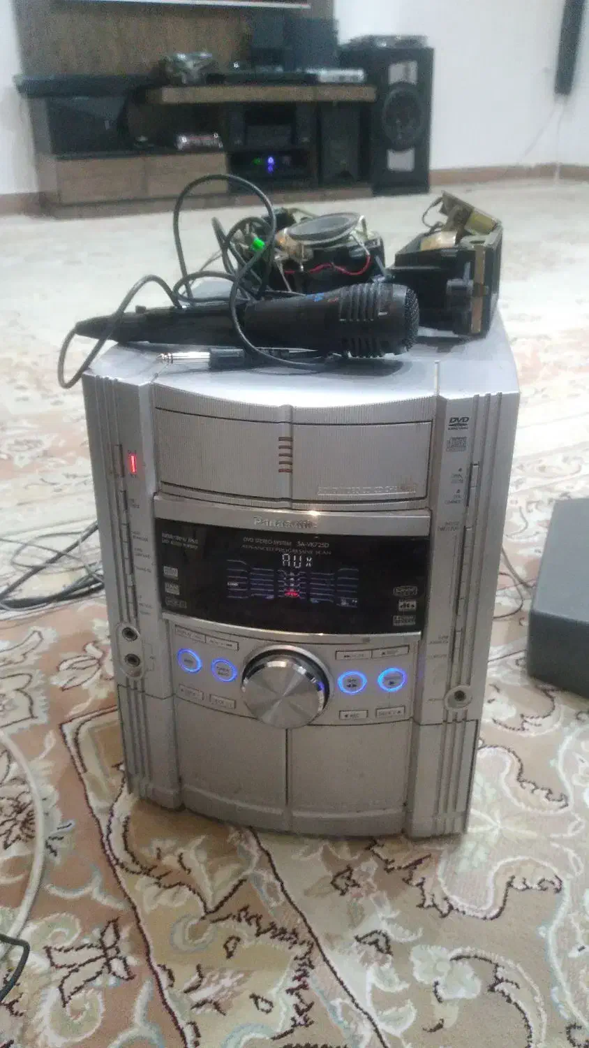 ضبط پاناسونیک|سیستم صوتی خانگی|مشکین‌دشت, |دیوار