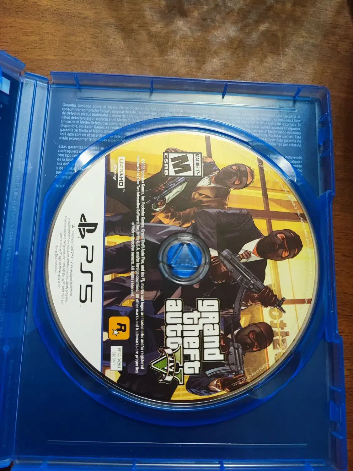 دیسک ps5 gtaV|کنسول، بازی ویدئویی و آنلاین|بندر انزلی, خوش پیک|دیوار