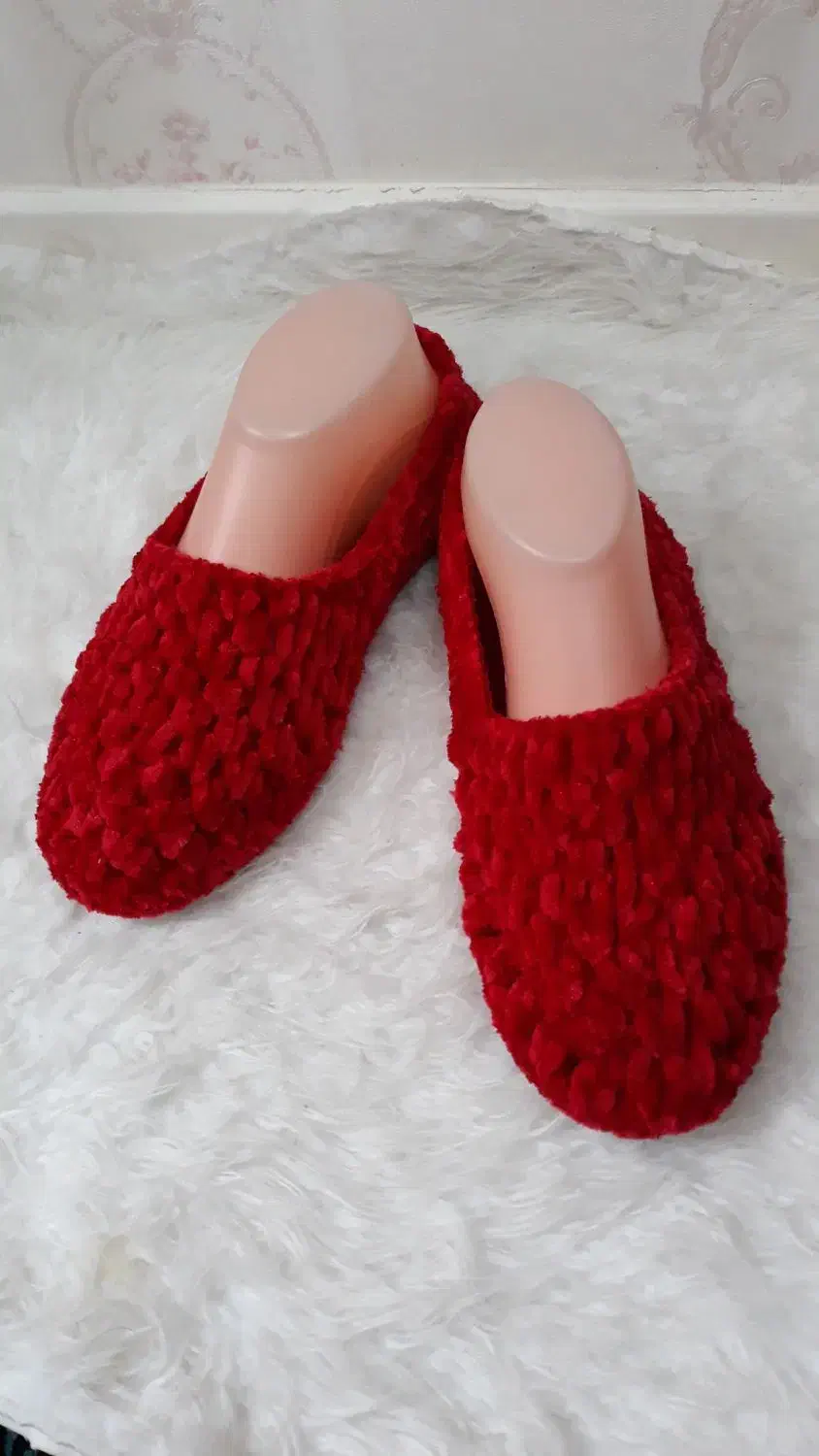 پاپوش  دست بافت سایز ۳۸ و ۳۹|کیف، کفش، کمربند|هشتگرد, شهرک گلخانه|دیوار