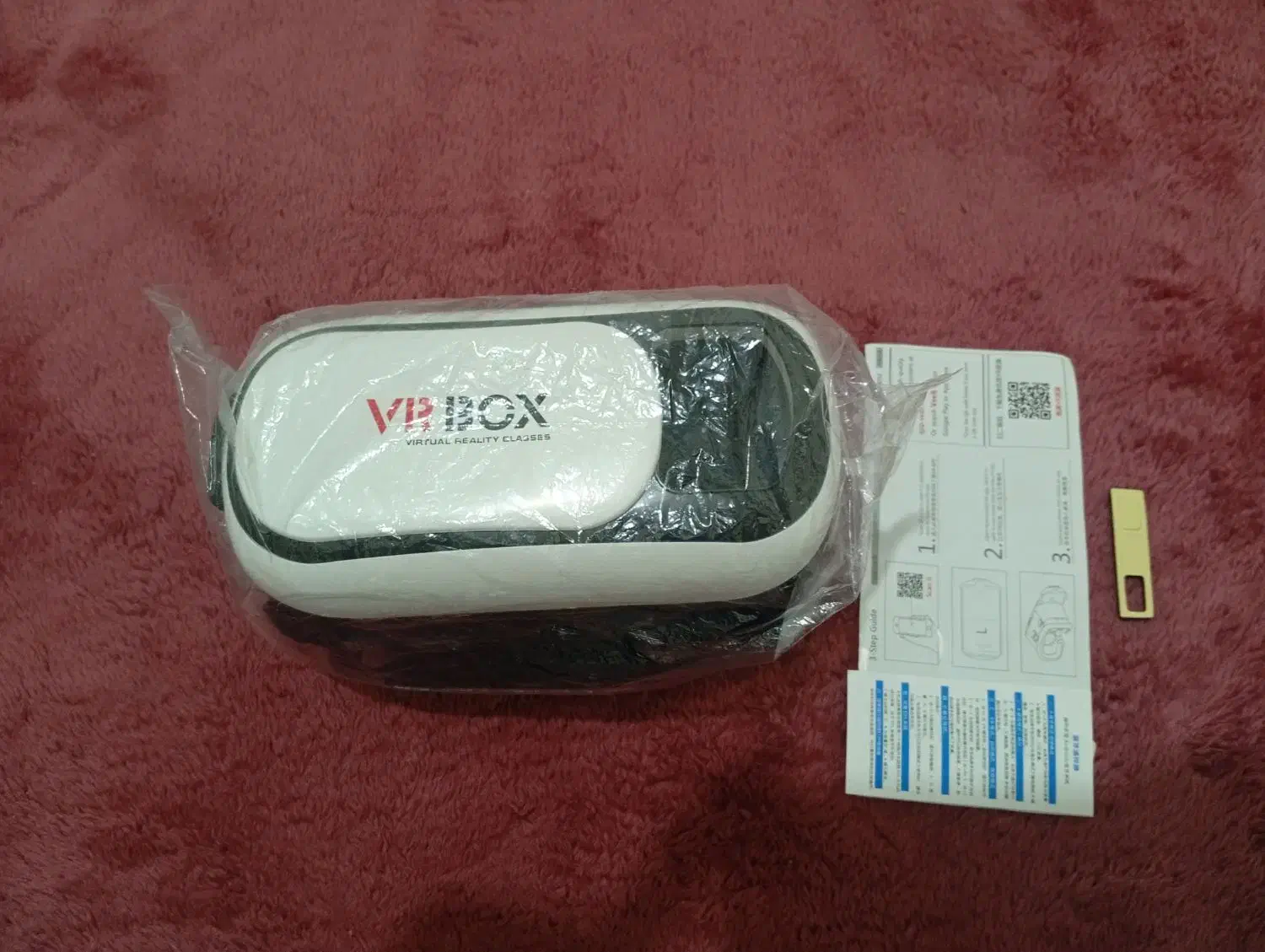 عینک Vr box واقعیت مجازی|کنسول، بازی ویدئویی و آنلاین|سمنان, |دیوار