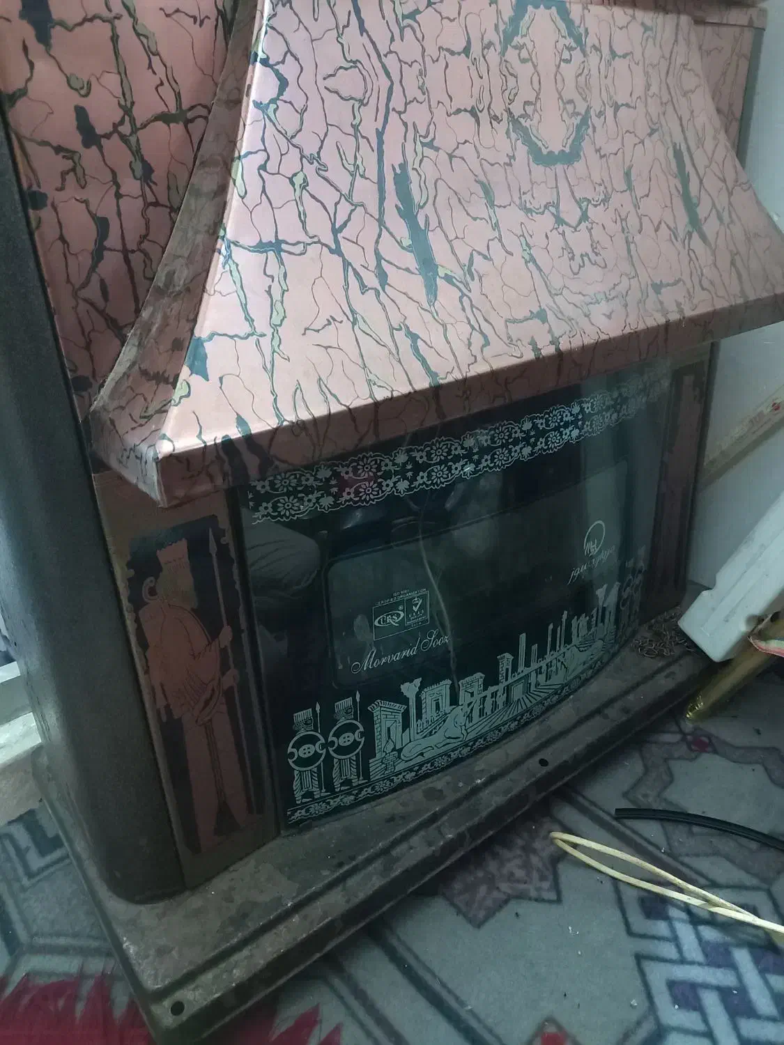 بخاری جدید طرح شومینه|بخاری، هیتر، شومینه|بابل, |دیوار