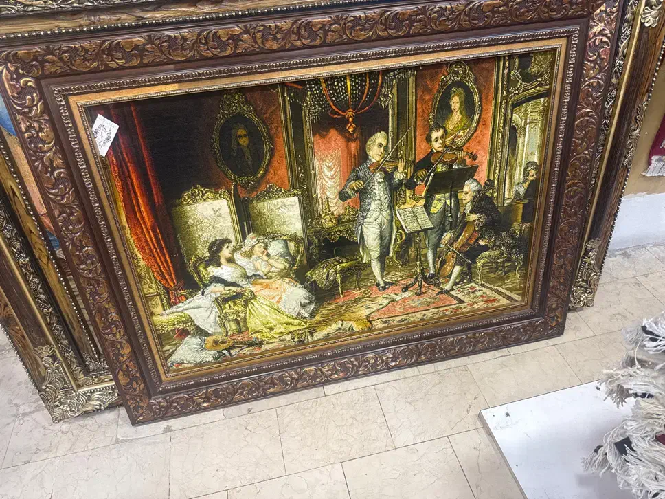 تابلو فرش سالن موسیقی ابریشم|تابلو فرش|تهران, پونک|دیوار