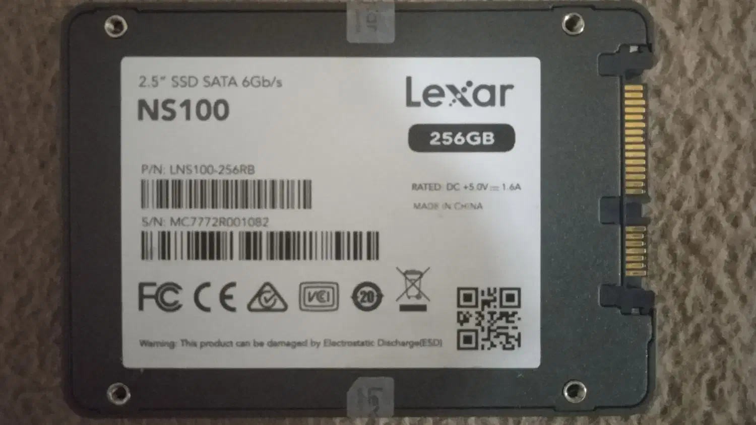 گیگابایت ssd lexar ns100 256|قطعات و لوازم جانبی رایانه|شهریار, شهریار|دیوار