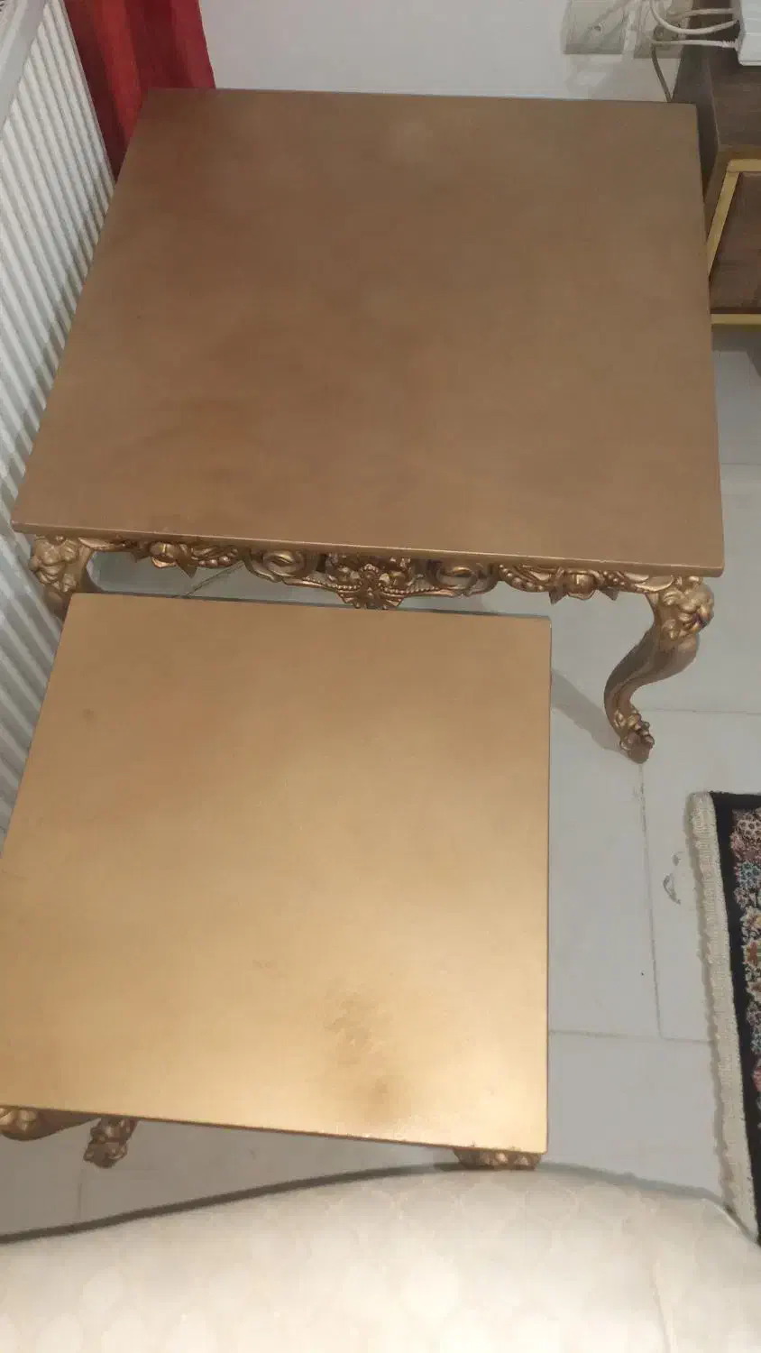 جلومبلی ویک عددعسلی سالم نو|مبلمان خانگی و میز عسلی|محمدیه-قزوین, |دیوار