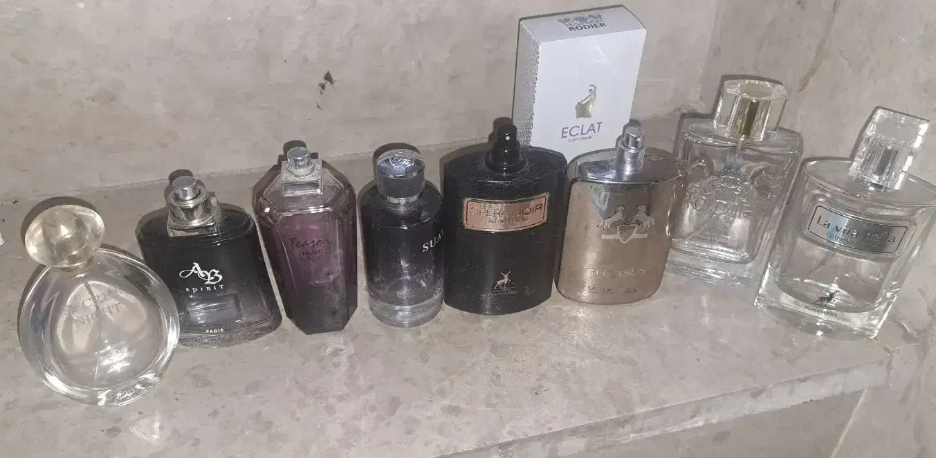 ۲۵ عدد شیشه ادکلن اورجینال|آرایشی، بهداشتی، درمانی|پردیس, فاز ۸|دیوار