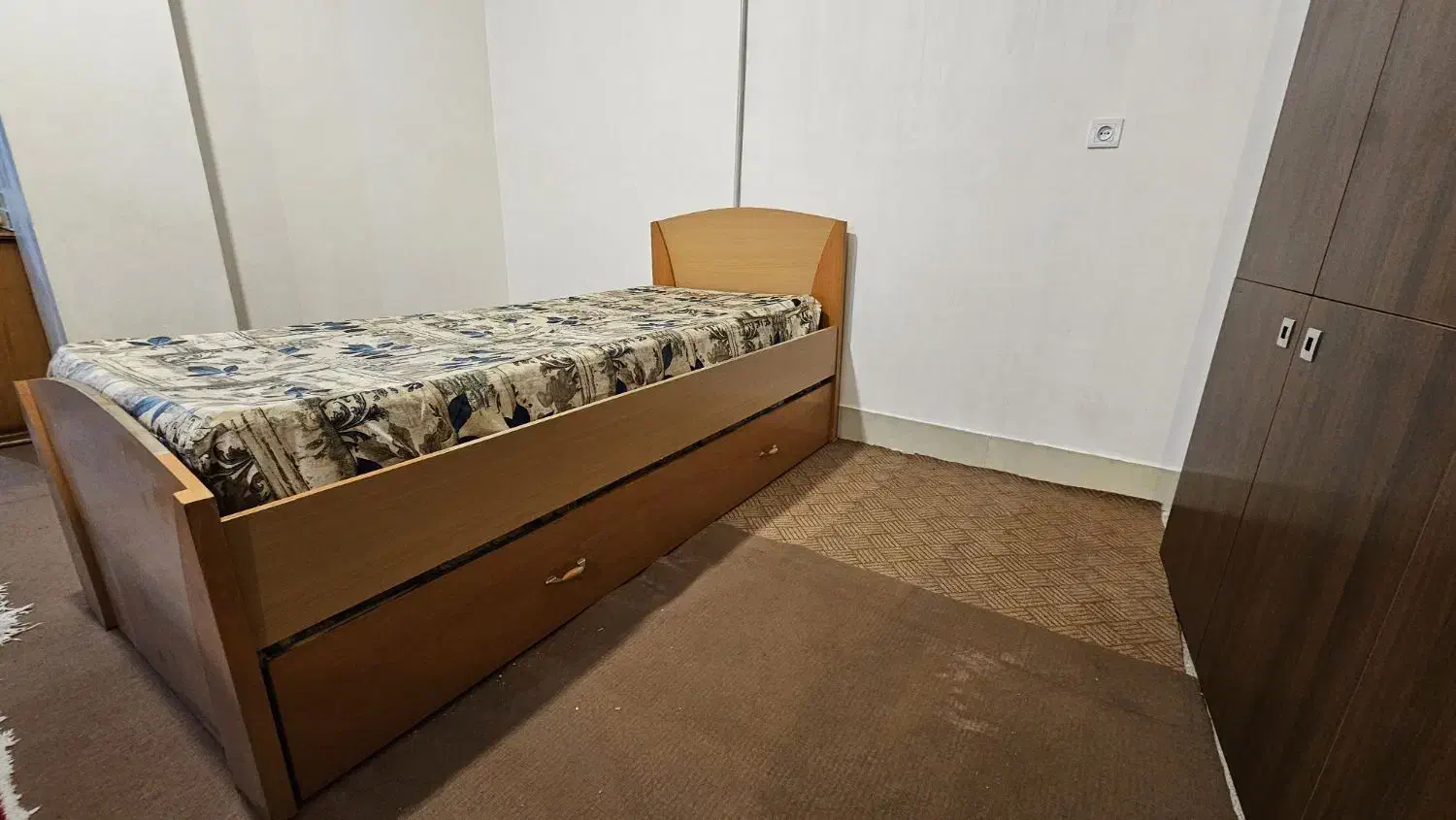 تخت خواب دوقلو|تخت و سرویس خواب|شاهرود, |دیوار