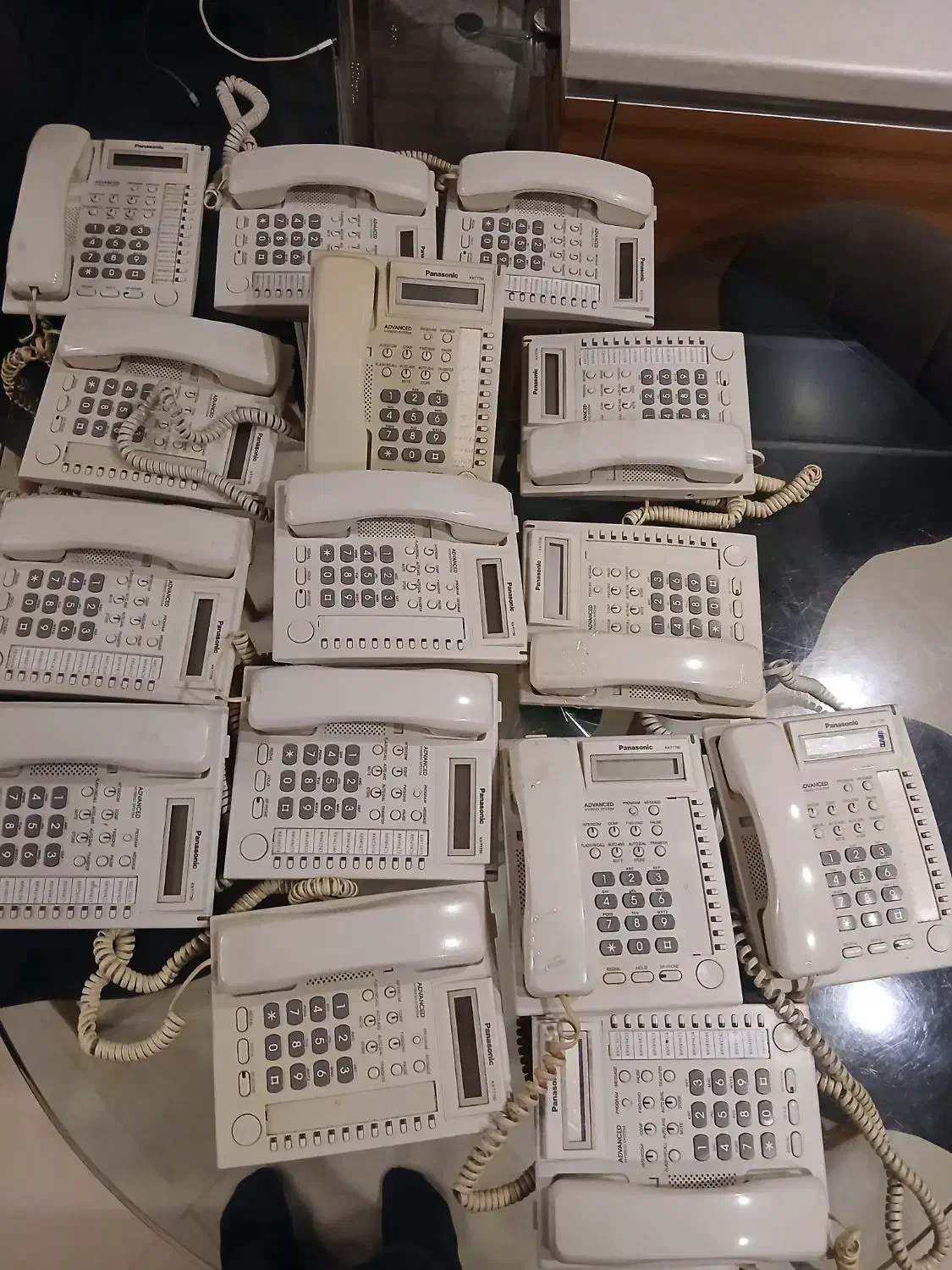۱۵ تا گوشی سانترال ۷۷۳۰ پاناسونیک ژاپنی|تلفن رومیزی|تهران, الهیه|دیوار