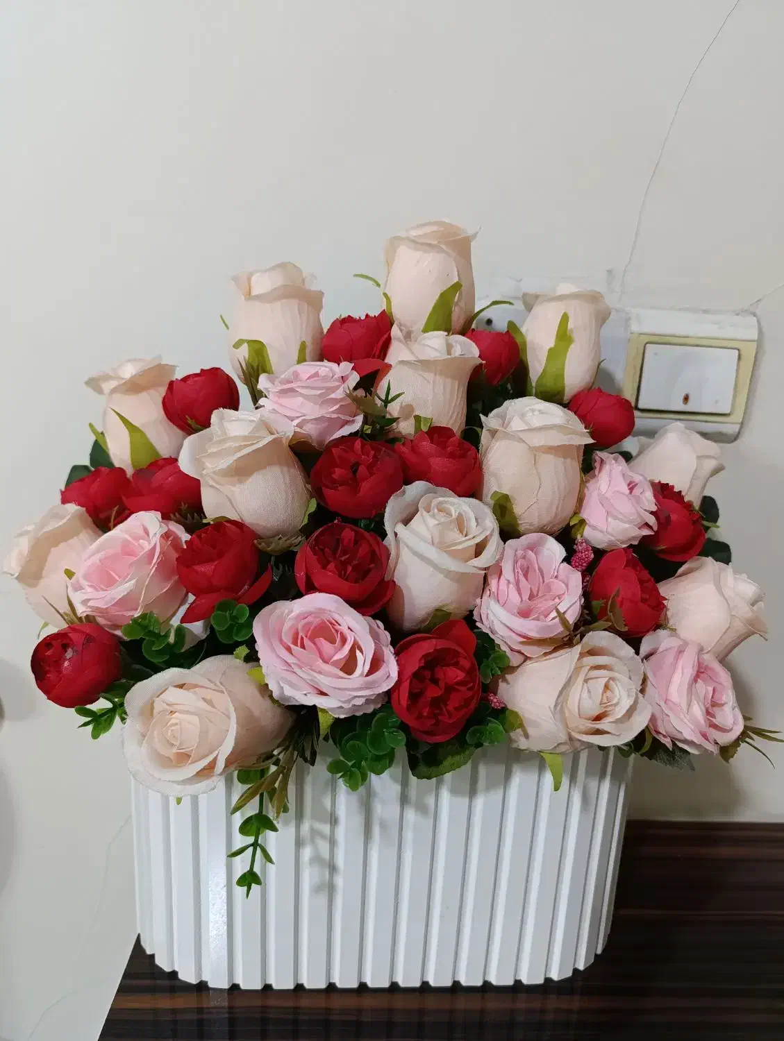 دو عدد سبدگل نوکادویی اسلامشهر|گل مصنوعی|تهران, استاد معین|دیوار