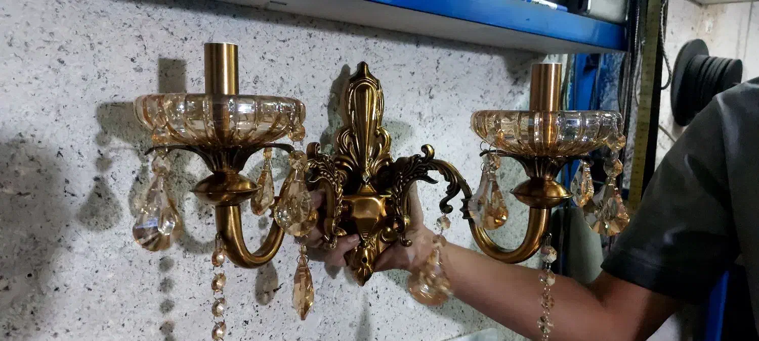 روشنایی دیواری برقی|لوستر و چراغ آویز|کرمانشاه, |دیوار