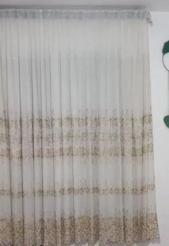 پرده حال ۱۱ متر و دوتا پرده اتاق همراه آستر|پرده، رانر، رومیزی|ایلام, |دیوار