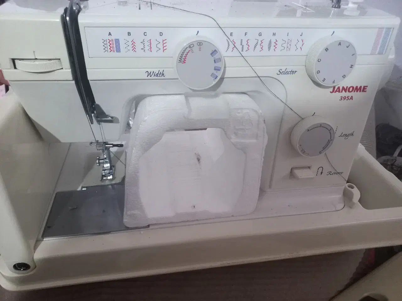 چرخ خیاطی مدل ژانومه ۳۹۵ نو نو نو ،ساخت ژاپن|چرخ خیاطی و ریسندگی|ساری, |دیوار