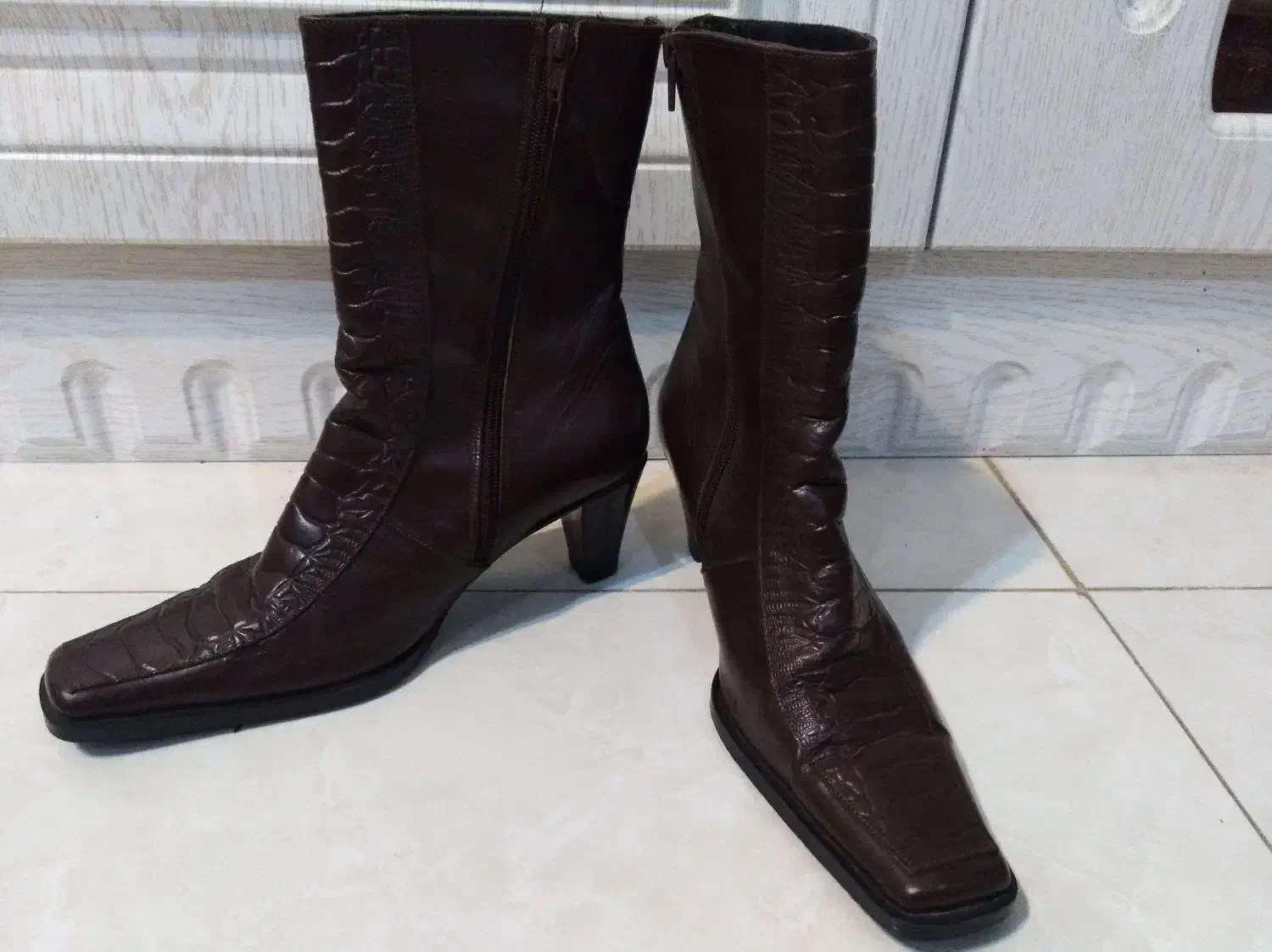 چکمه زنانه اصل چرم آمریکایی|کیف، کفش، کمربند|کرج, کرج نو|دیوار