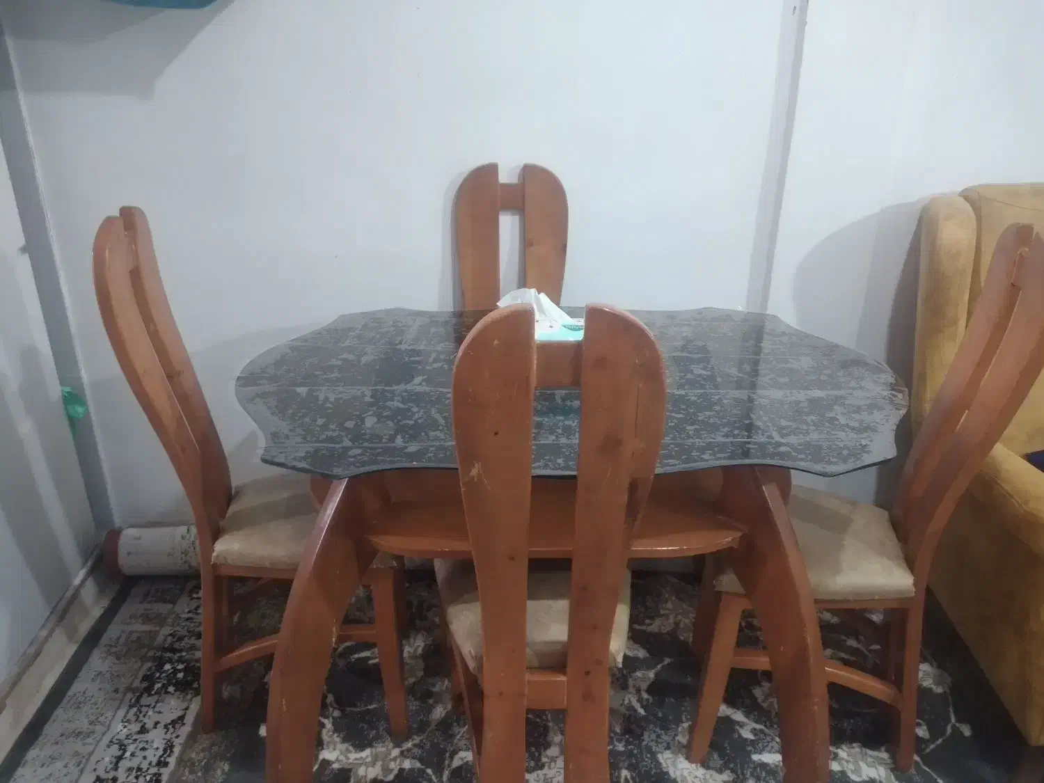 میز نهارخوری|میز و صندلی غذاخوری|خاوران, |دیوار