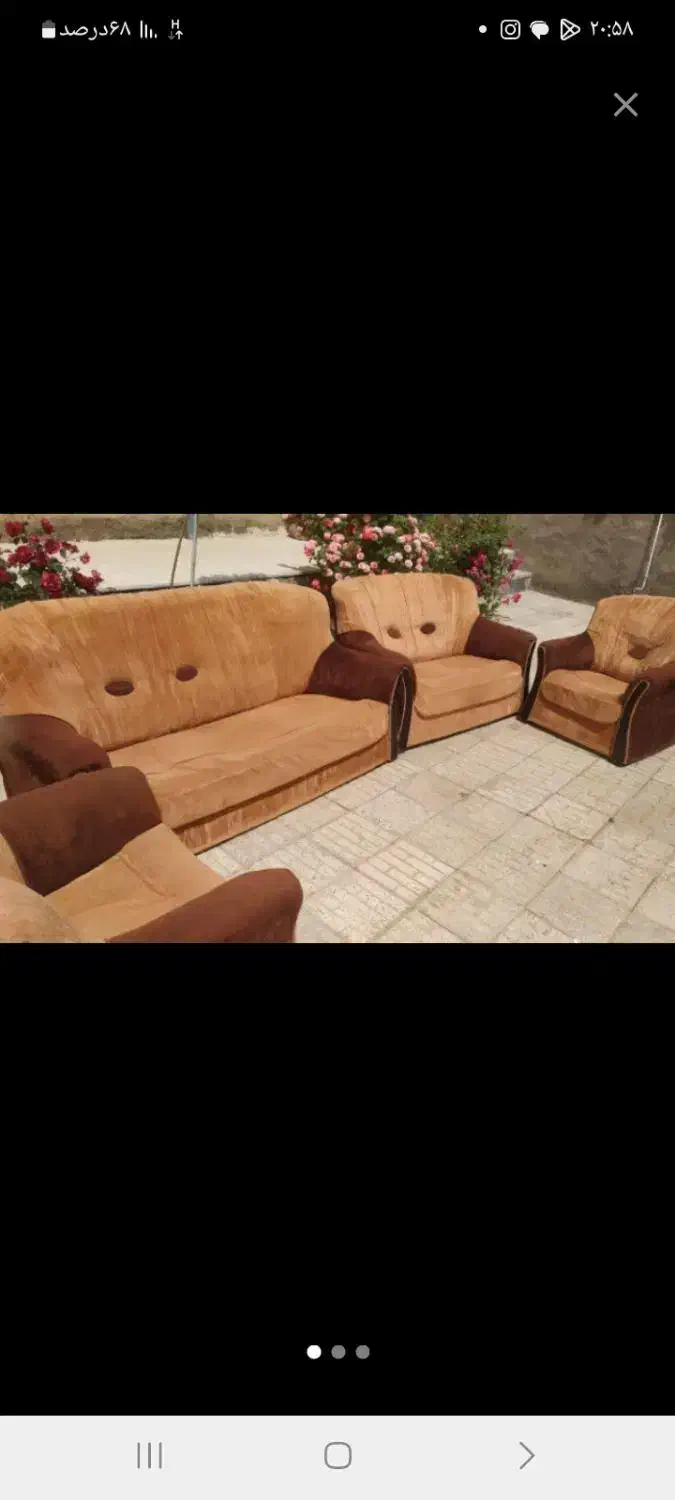 مبل راحتی|مبلمان خانگی و میز عسلی|ملایر, |دیوار