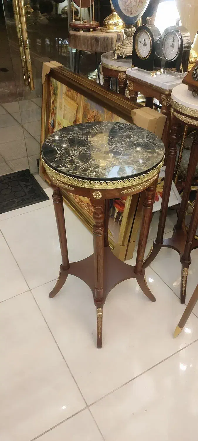 میز آباژور، میز تلفن ،میز خاطره رویه سنگ طبیعی|میز تلفن|تبریز, |دیوار