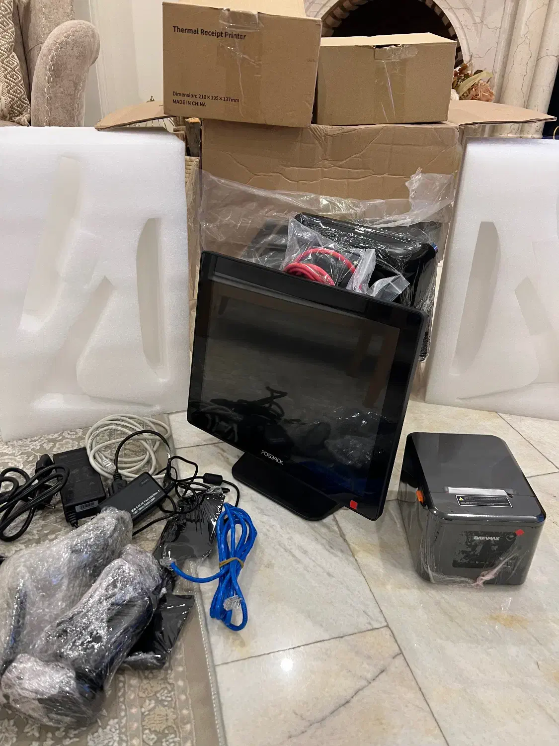 صندوق فروشگاهی POSBACK با پرینتر و بارکدخوان|فروشگاه و مغازه|تهران, دریا|دیوار