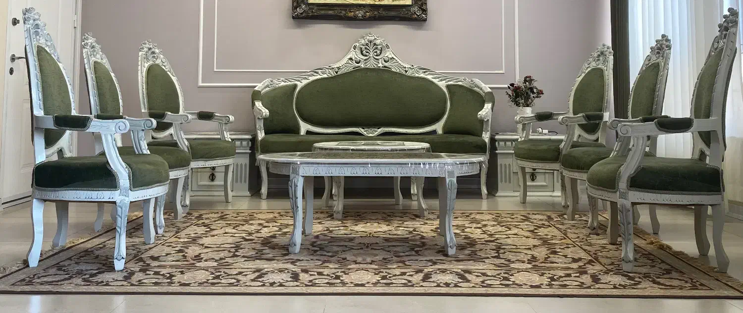 مبلمان استیل|مبلمان خانگی و میز عسلی|لنگرود, |دیوار