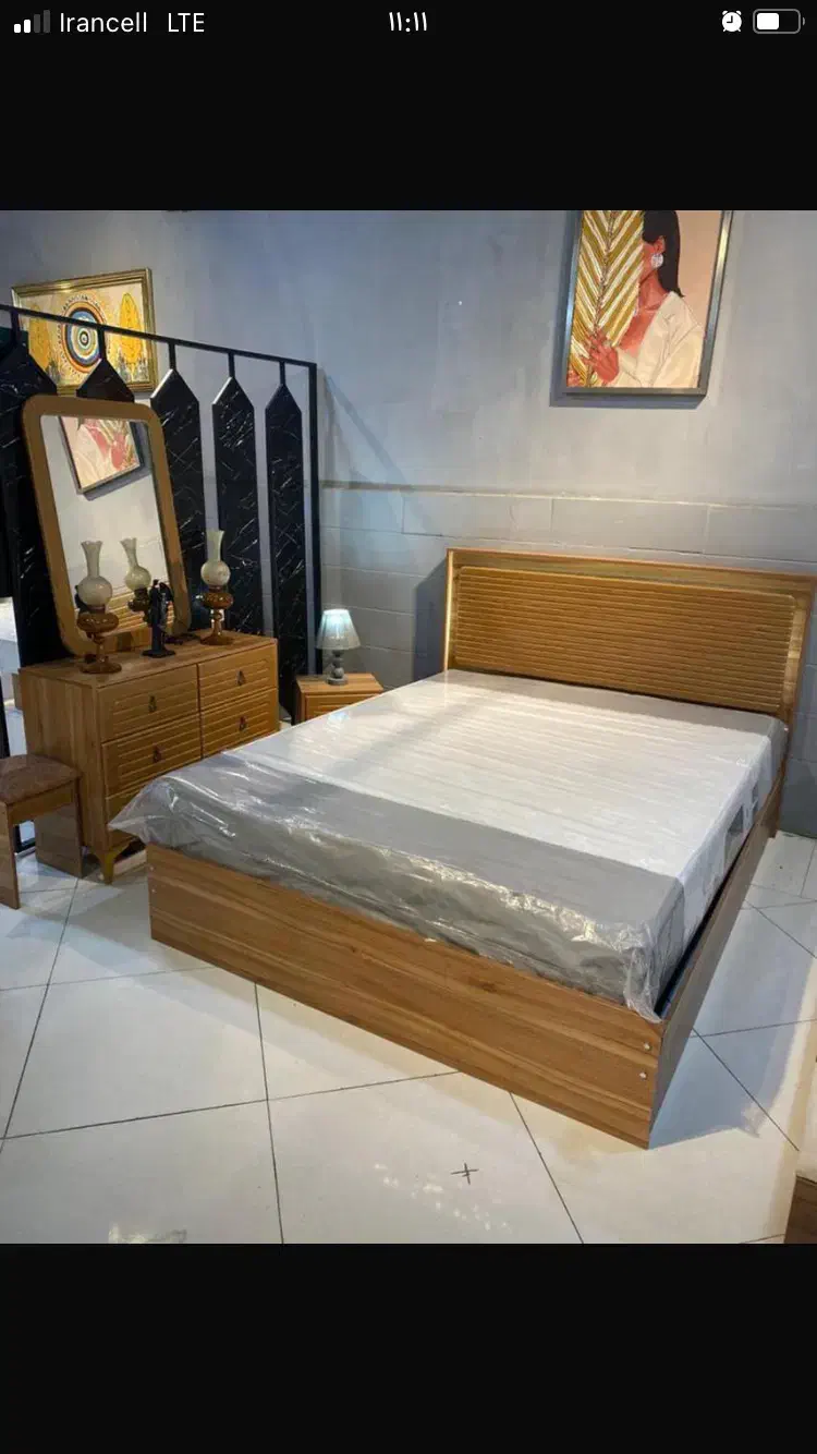 تخت خواب+ سرویس خواب لیون|تخت و سرویس خواب|مشکیندشت, |دیوار