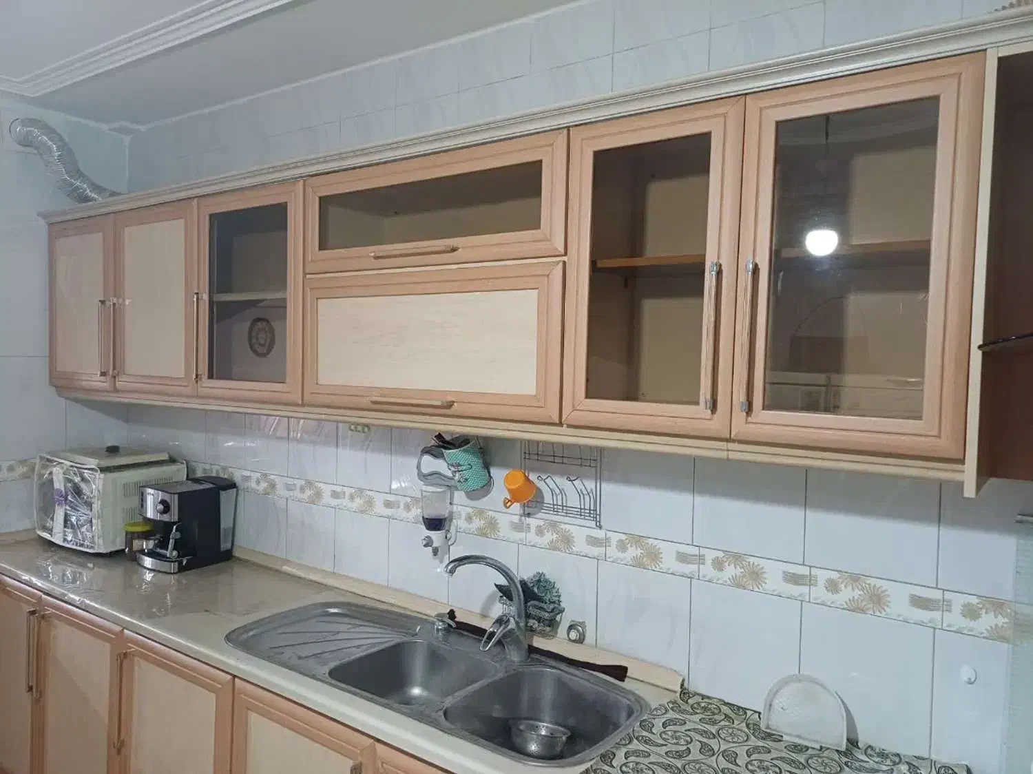 کابینت اشپزخانه|آب‌چکان و نظم‌دهنده ظروف|الیگودرز, |دیوار