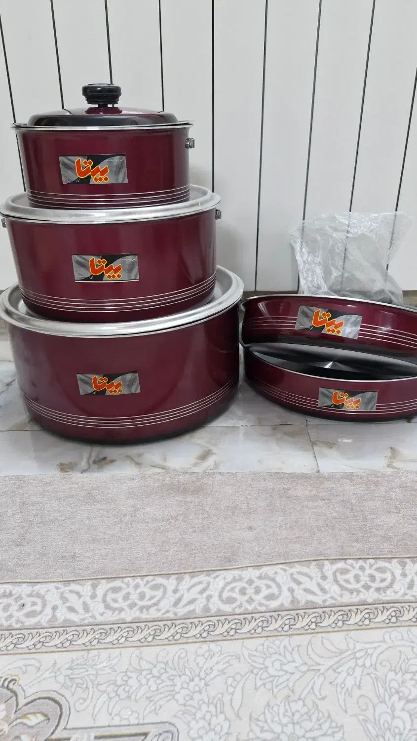 سرویس ۸پارچه تفلون بیتا|ظروف پختوپز|ری, شهید بهشتی|دیوار