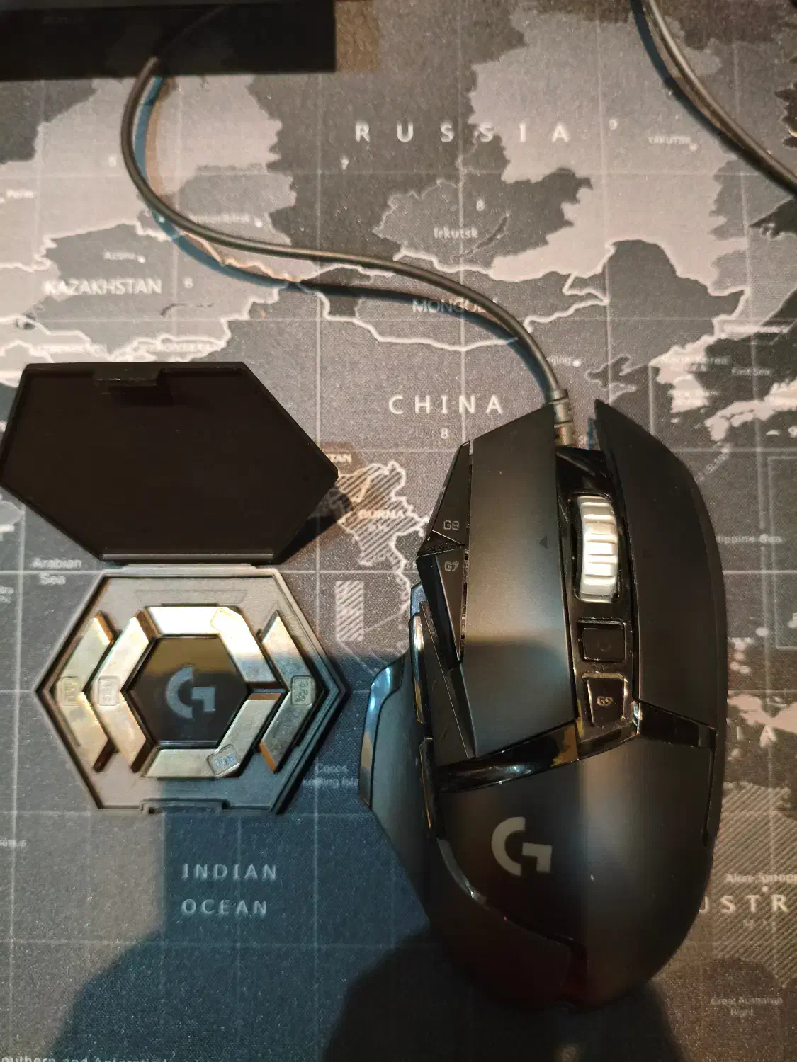 موس گیمینگ لاجیتکت جی ۵۰۲ هیرو|قطعات و لوازم جانبی رایانه|اصفهان, باغ نگاره|دیوار