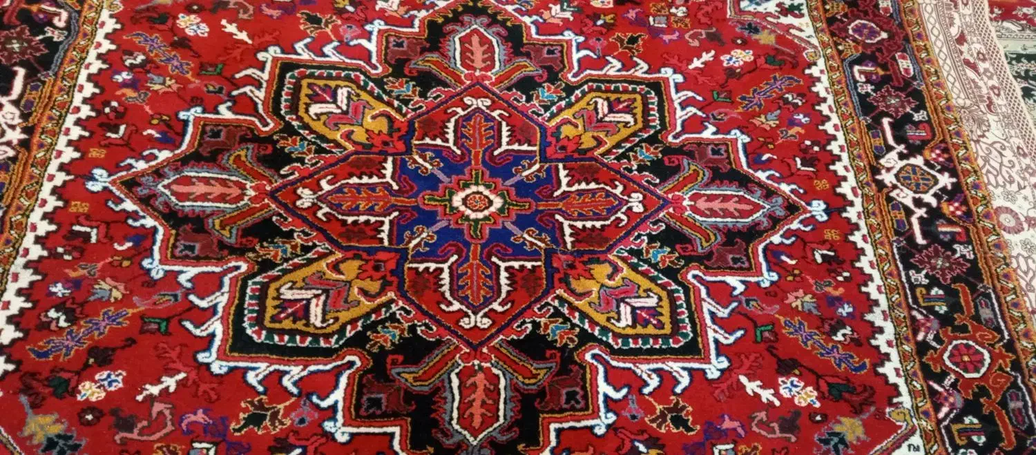 یه عدد فرش دستبافت ۹متری مهربان|فرش|هریس, |دیوار