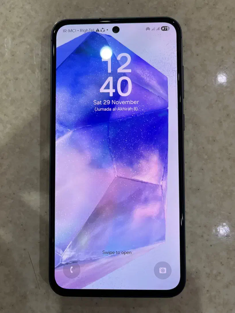 A55 حافظه 128 رم 8|موبایل|تهران, شهرک ولیعصر شمالی|دیوار