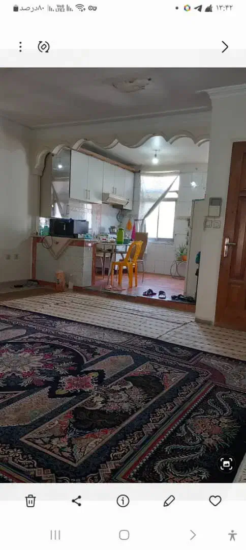 واحد ۷۰ متری تک خواب، دسترسی پشت بام مستقل