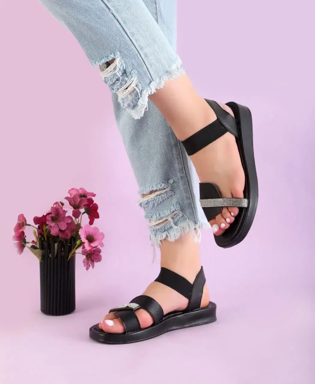 صندل نگین دار شیک و خاص|کیف، کفش، کمربند|قم, ولیعصر|دیوار