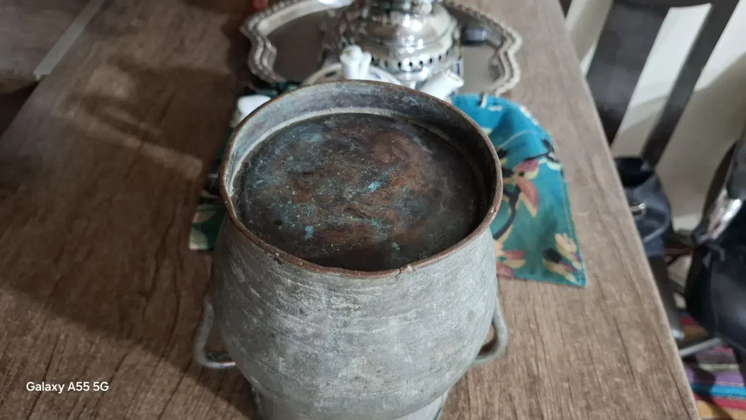 خمره سفالی و مسی قدیمی|کلکسیون اشیاء عتیقه|تهران, کیانشهر|دیوار