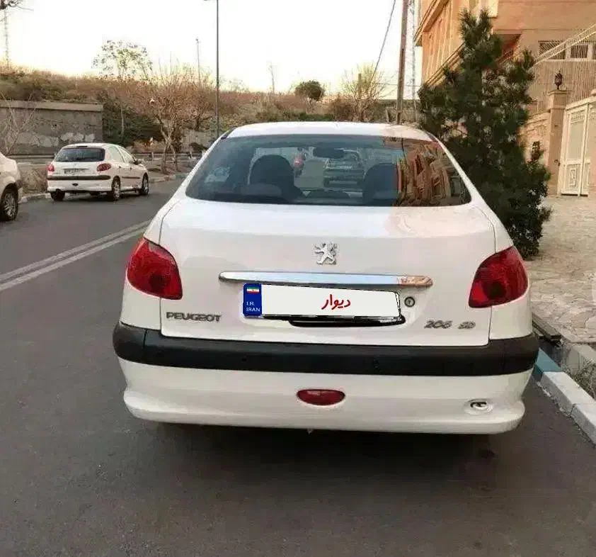 پژو ۲۰۶ SD مدل ۹۶|خودرو سواری و وانت|اراک, |دیوار