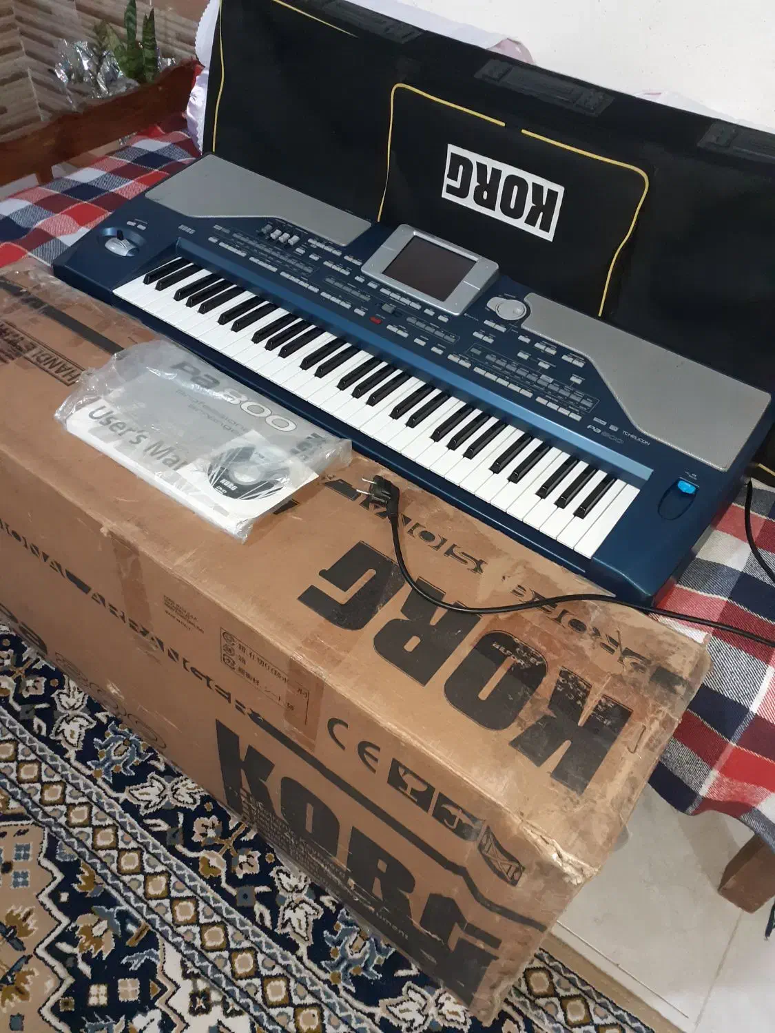 اُرگ Pa800 کد۶۰۳ رم 64 با کیف کارتن بردMP3|پیانو، کیبورد، آکاردئون|ساری, |دیوار