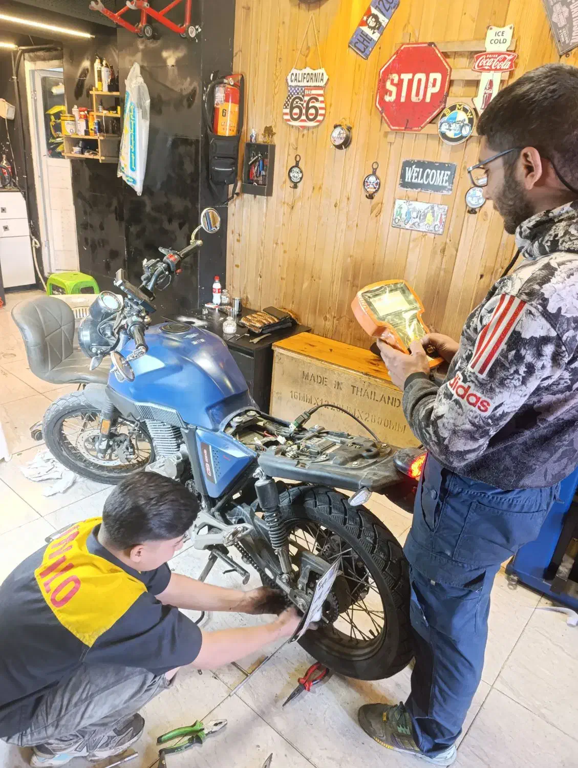 موتورسازی،تعمیرات و تیونینگ موتور سیکلت ( گوهردشت)|خدمات موتور و ماشین|کرج, باغستان|دیوار