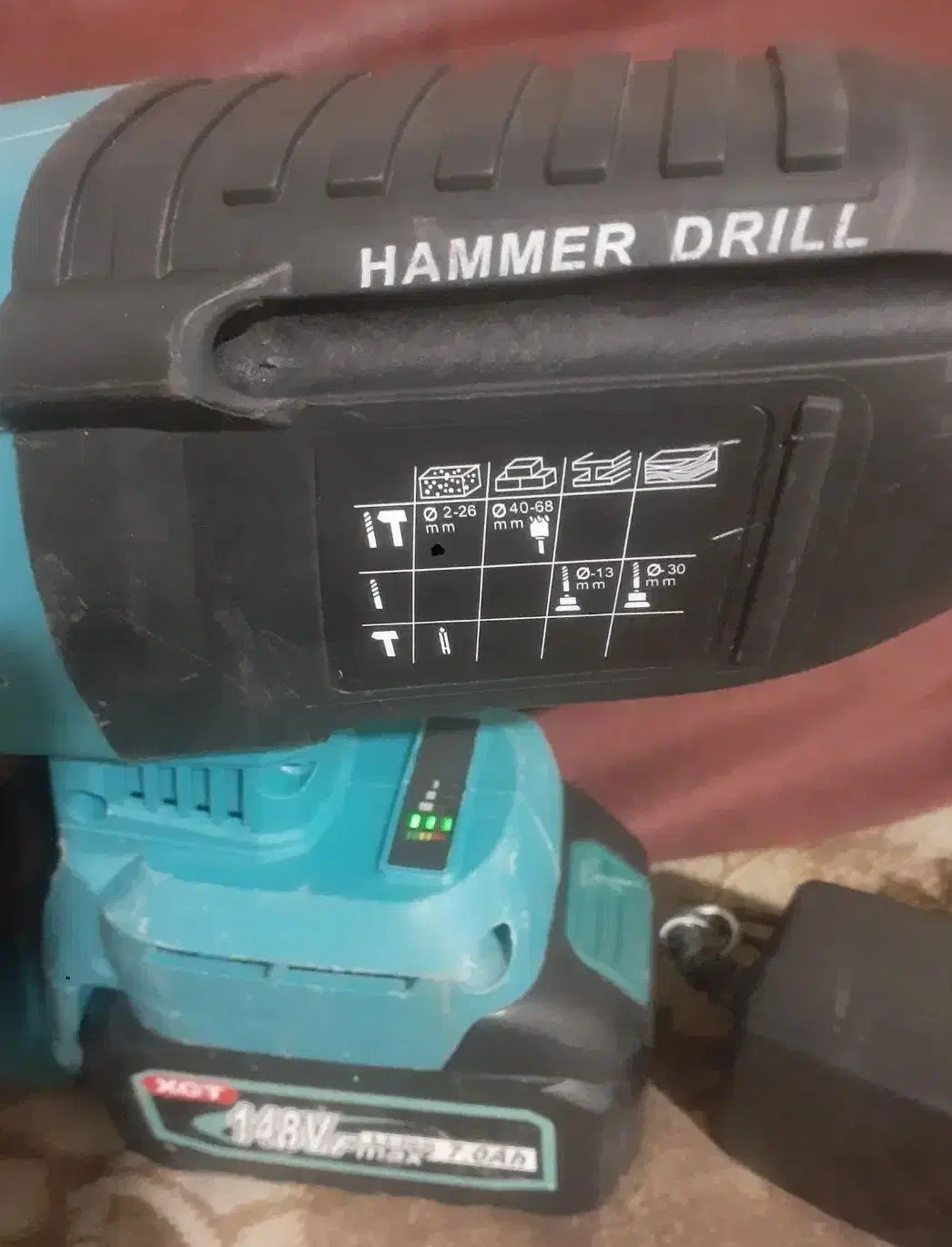 دریل بتن کن شارژی|ابزارآلات|اسفراین, |دیوار