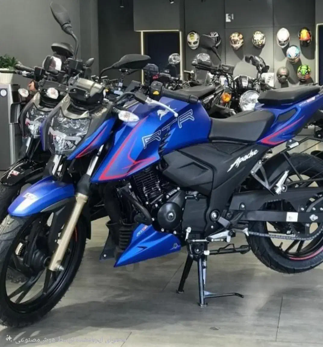 آپاچی ۲۰۰ نیو فیس صفر ۱۴۰۴ با بیمه قیمت استثنایی|موتورسیکلت|تهران, دروازه شمیران|دیوار