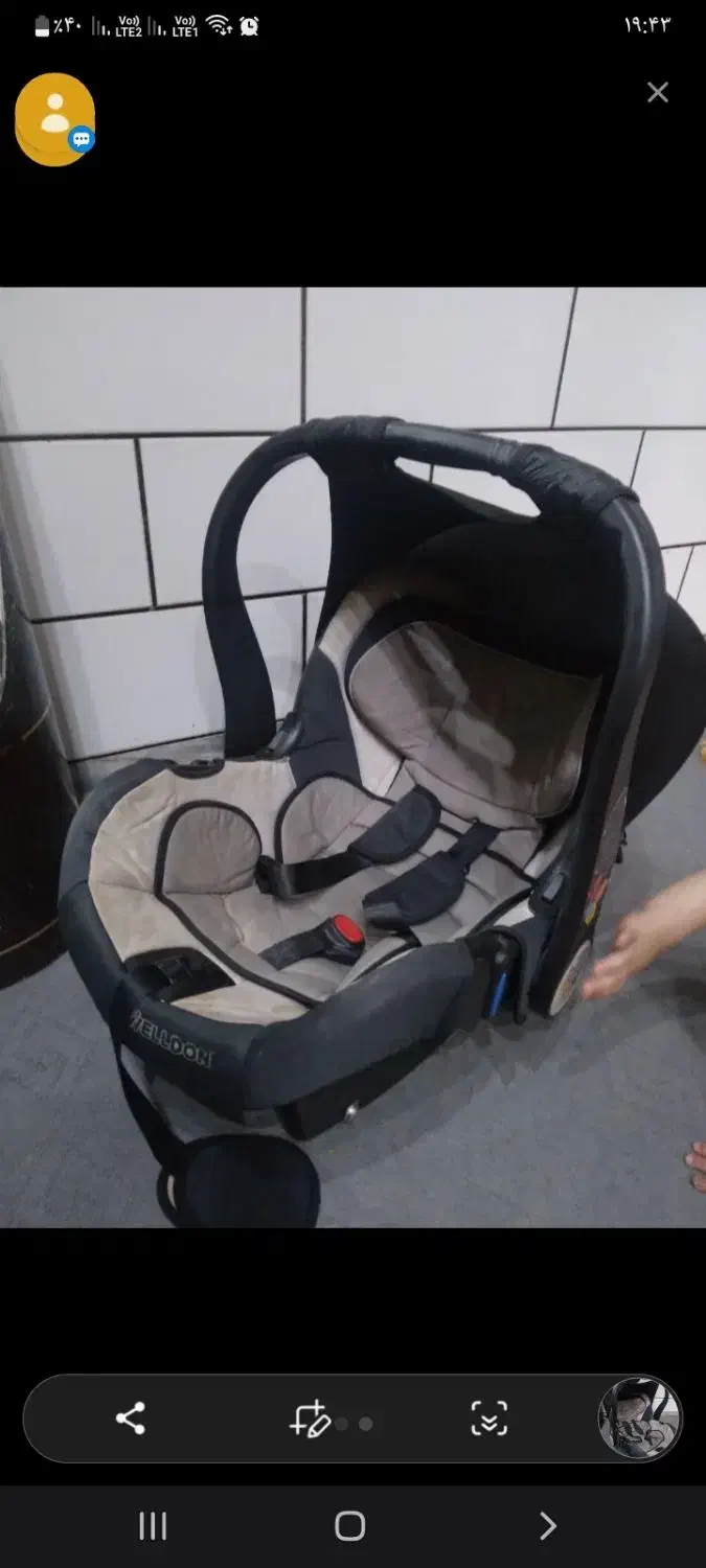 کریر بچه جنس آلمانی|کالسکه و لوازم جانبی|اهواز, کوی علوی|دیوار